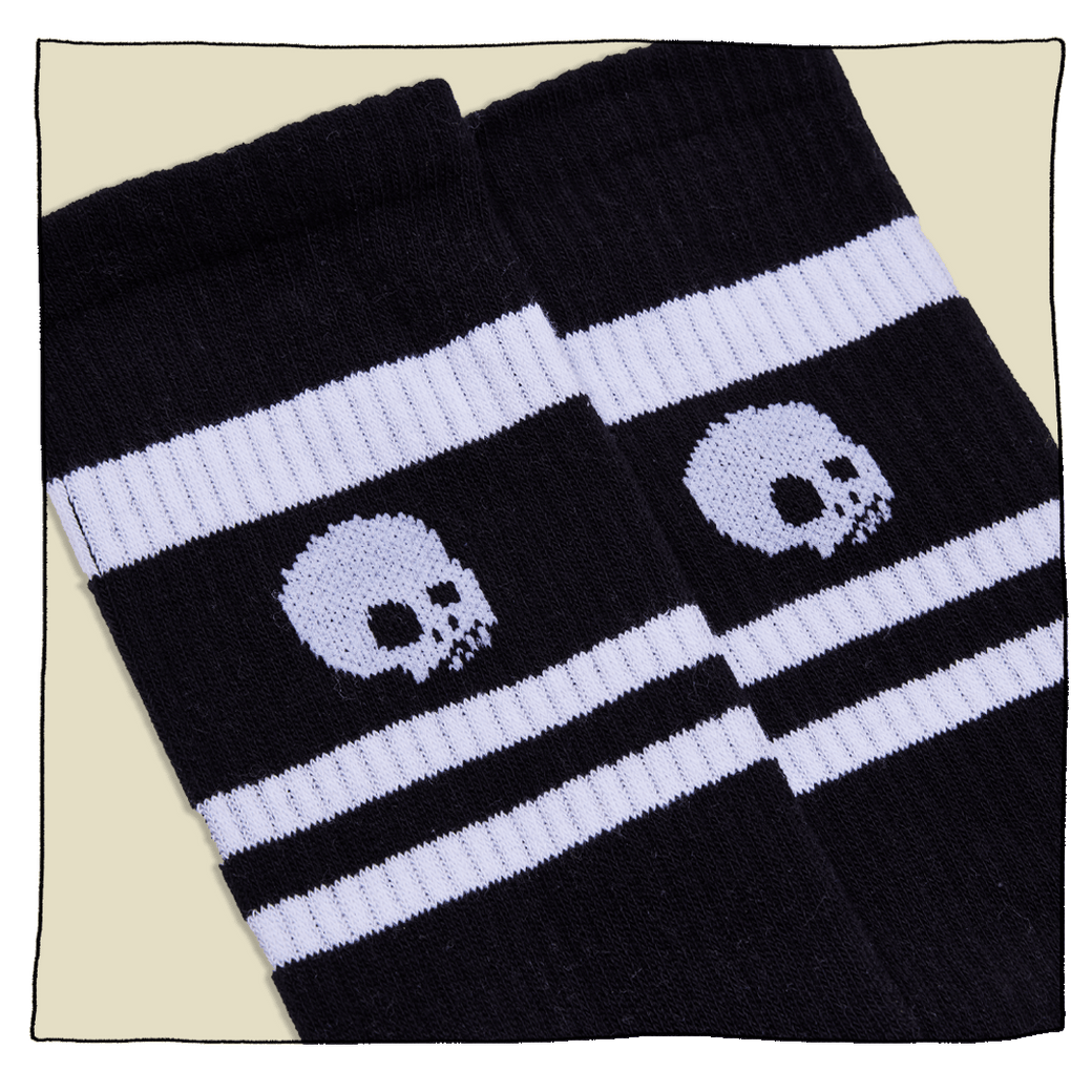 Beavertown Striped Socks in Black